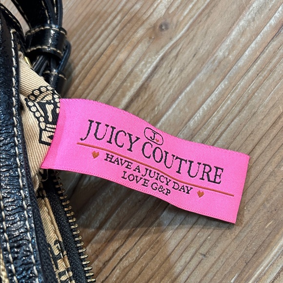 Juicy Couture Brown Shoulder Bag with Flower Accent - Picture 11 of 11